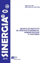Sinergia - Revista do Instituto de Ciências Econômicas, Administrativas e Contábeis