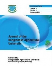 Journal of the Bangladesh Agricultural University