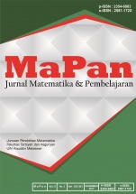 MaPan: Jurnal Matematika dan Pembelajaran
