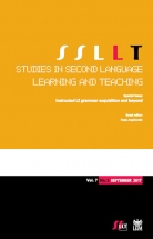 Studies in Second Language Learning and Teaching