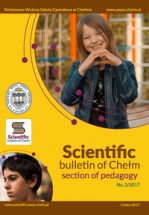 Scientific Bulletin of Chełm – Section of Pedagogy