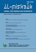 Al-Misbah: Jurnal Ilmu Dakwah dan Komunikasi
