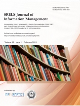SRELS Journal of Information Management