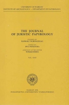 The Journal of Juristic Papyrology
