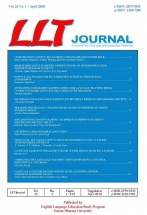  LLT Journal: A Journal on Language and Language Teaching