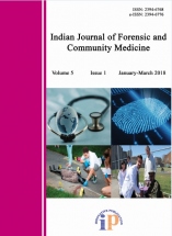 Indian Journal of Forensic and Community Medicine