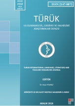 Türük Uluslararası Dil, Edebiyat ve Halkbilimi Araştırmaları Dergisi 