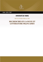 Recherches en Langue et Littérature Françaises
