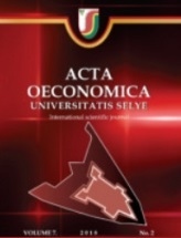Acta Oeconomica Universitatis Selye