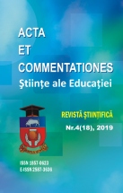 Acta et Commentationes Sciences of Education