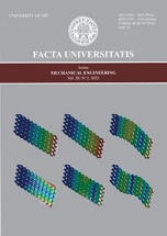Facta Universitatis, Series: Mechanical Engineering
