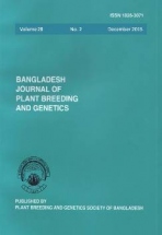 Bangladesh Journal of Plant Breeding and Genetics