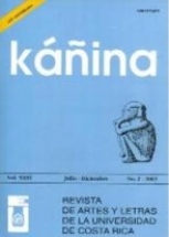 Káñina. Revista de Artes y Letras de la Universidad de Costa Rica