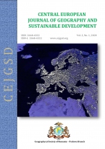 Central European Journal of Geography and Sustainable Development