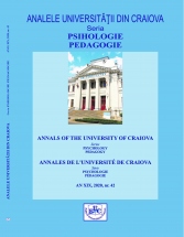 Analele Universitatii din Craiova, seria Psihologie-Pedagogie