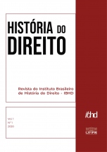 História do Direito: Revista do Instituto Brasileiro de História do Direito