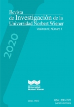 Revista de Investigación de la Universidad Privada Norbert Wiener