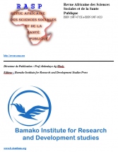 Revue Africaine des Sciences Sociales et de la Sante Publique