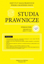 Studia Prawnicze (The Legal Studies)