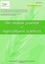 The Indian Journal of Agricultural Sciences