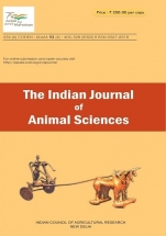 The Indian Journal of Animal Sciences