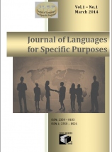 Journal of Languages for Specific Purposes 