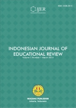 INDONESIAN JOURNAL OF EDUCATIONAL REVIEW