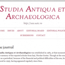 Studia Antiqua et Archaeologica