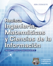 Revista Ingeniería, Matemáticas y Ciencias de la Información