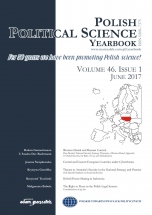 Polish Political Science Yearbook