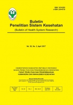 Buletin Penelitian Sistem Kesehatan