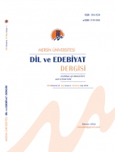 Mersin University Journal of Linguistics and Literature (Mersin Üniversitesi Dil ve Edebiyat Dergisi