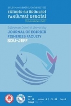 Süleyman Demirel University Journal of Eğirdir Fisheries Faculty (SDU-JEFF)