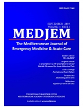 Mediterranean Journal of Emergency Medicine & Acute Care