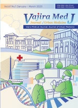 Vajira Medical Journal: Journal of Urban Medicine