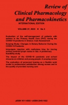 Review of Clinical Pharmacology and Pharmacokinetics – International Edition